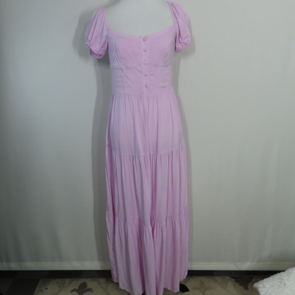 Yumi Kim Lavender Midi Cake Walk Dress Size Small